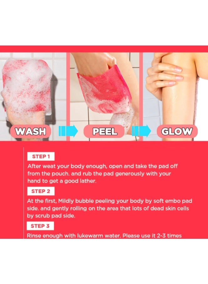 وصفة حمام الأمهات وصفة حمام الأم - مناديل تقشير الجسم - العناية القوية - Image 5