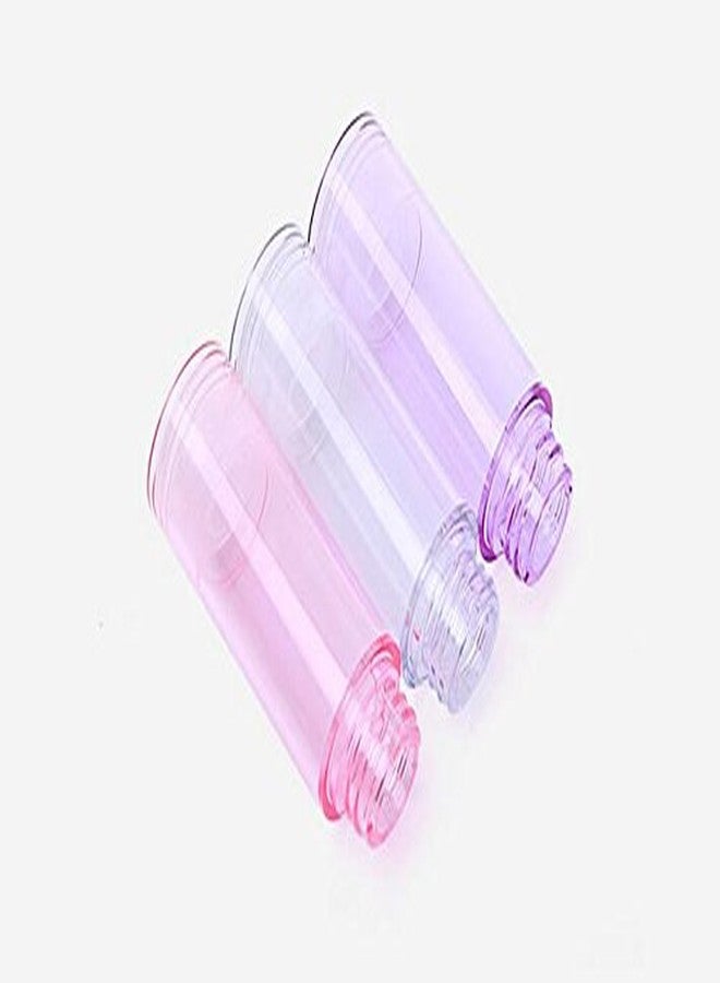 erioctry 5ML Airless Pump Bottle-Empty Refillable Airless Vacuum Pump Cream Lotion Bottle Travel Bottles Toiletries Liquid Container for Cosmetic Make-up Pack of 6 (Purple) - Image 5