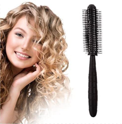 GITGRNTH 2-Piece Hair Brush Set - Paddle Brush and Round Hair Brush for Detangling, Styling, and Smoothing - Ideal for All Hair Types, Wet or Dry Hair - Anti-Static, Heat-Resistant, Lightweight Design (2 Pieces [Paddle + Round Brush]) - Image 4
