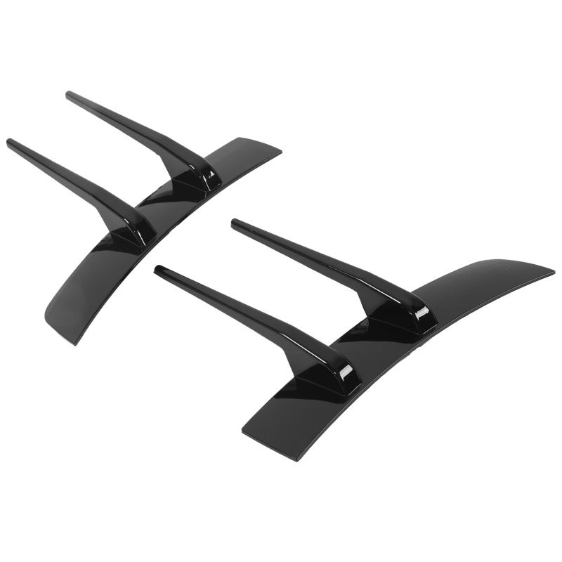 Front Bumper Spoiler Replacement For Mercedes Benz A Class W177 AMG Line - ABS Material Durable Front Bumper Side Canard For 2018+ Model - Image 5