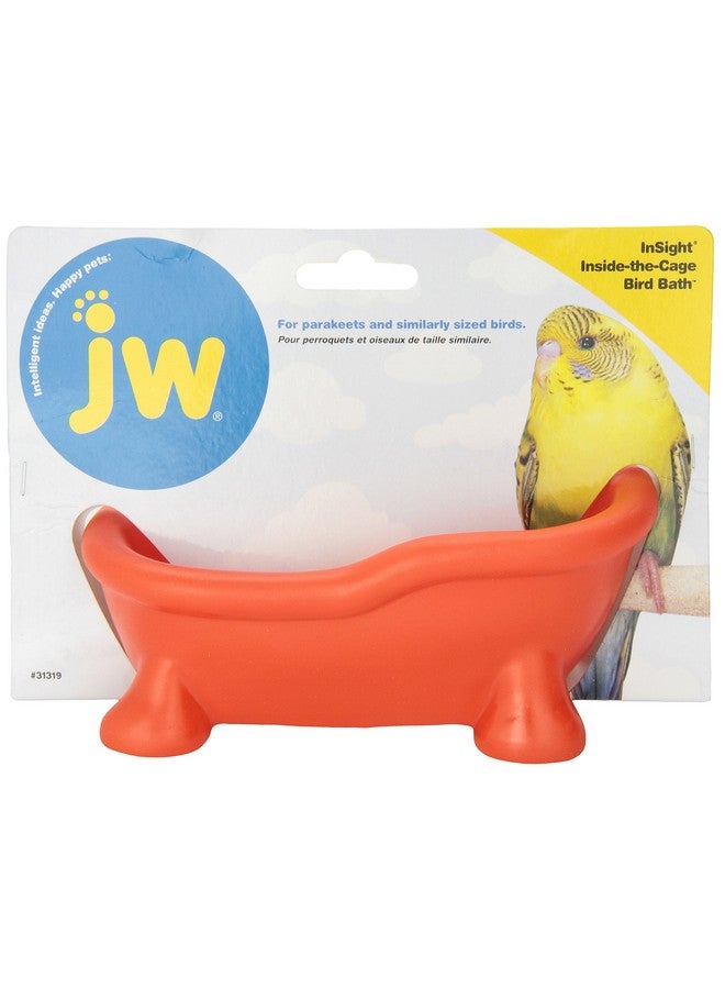 جي دبليو ملحق حمام الطيور من شركة JW Pet Company Insight Inside the Cage (قد تختلف الألوان) - Image 2