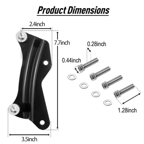 VASTMT 4 Point Quick Release Hardware for Touring 2014-2022 Docking Hardware Kits Detachable Tour Pack Kit Chrome Street Glide, Electra Glide, Road King, Road Glide - Image 2