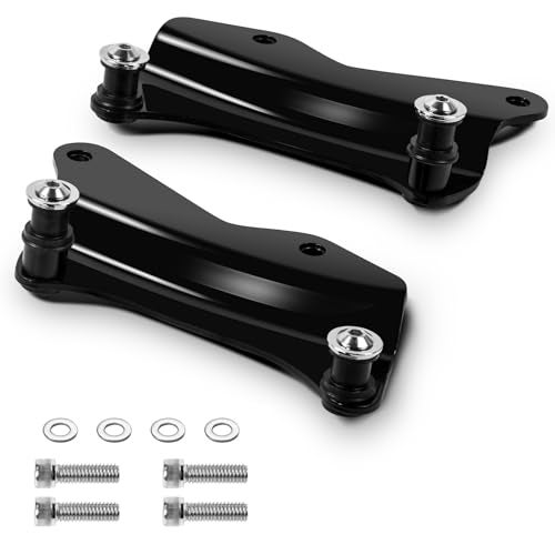 VASTMT 4 Point Quick Release Hardware for Touring 2014-2022 Docking Hardware Kits Detachable Tour Pack Kit Chrome Street Glide, Electra Glide, Road King, Road Glide - Image 1