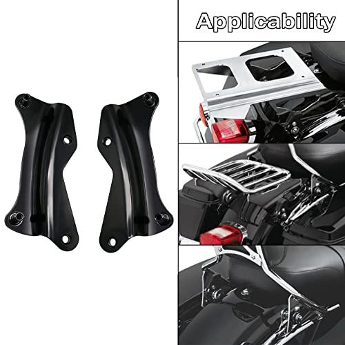 VASTMT 4 Point Quick Release Hardware for Touring 2014-2022 Docking Hardware Kits Detachable Tour Pack Kit Chrome Street Glide, Electra Glide, Road King, Road Glide - Image 4