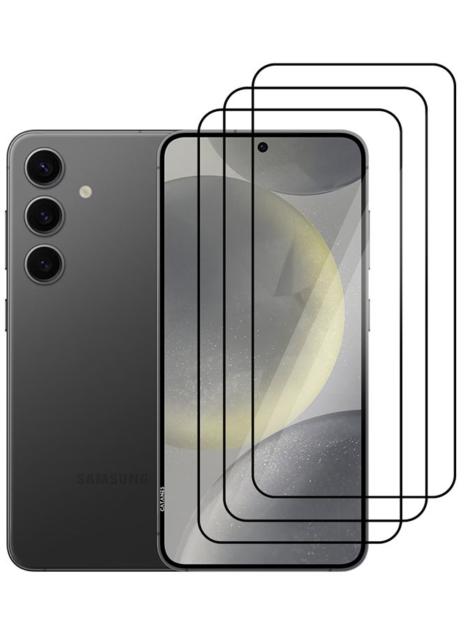 CATANES 3 Pack Samsung Galaxy S24 Plus Screen Protector 9H Hardness Scratch Resistance Screen Protector Touch Sensitive Case Friendly Tempered Glass Film  - Image 2