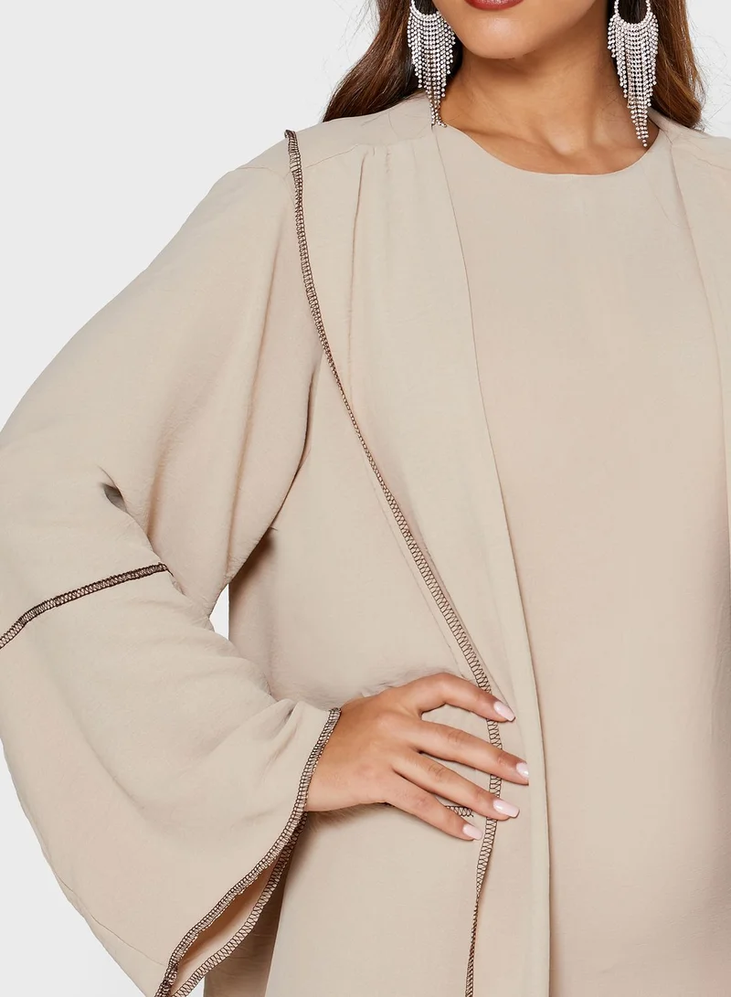 Khizana 2 In 1 Longline Kimono Maxi Dress