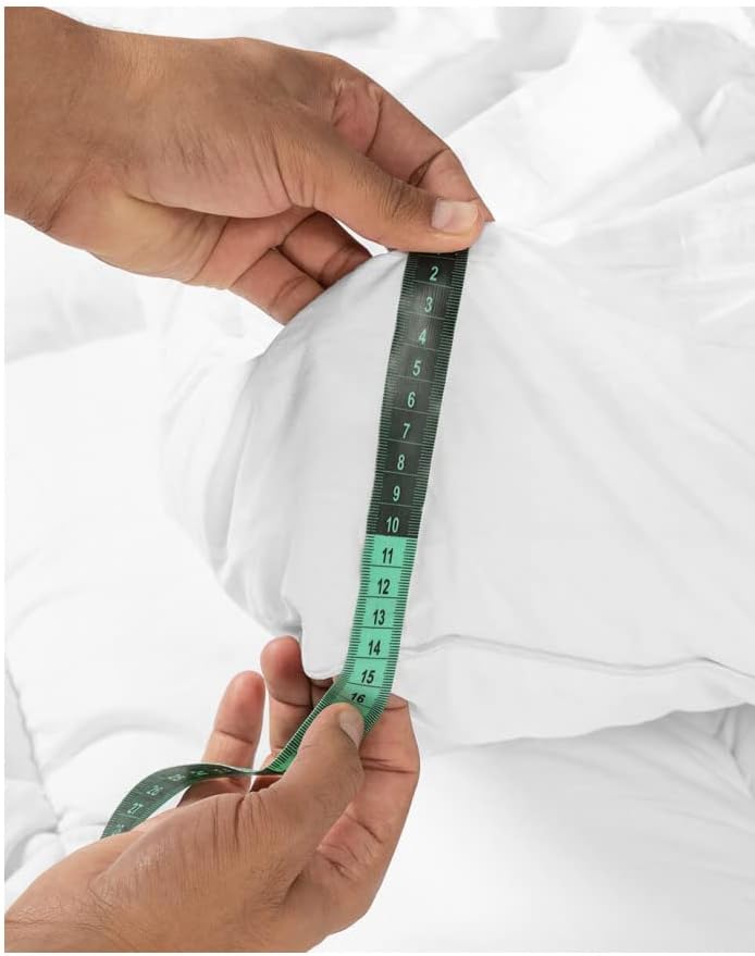 Pearella 14-Cm Mattress Topper ( ) Extra Thick And Ultra Plush And Super Soft Available In All Size (180x200) - Image 2
