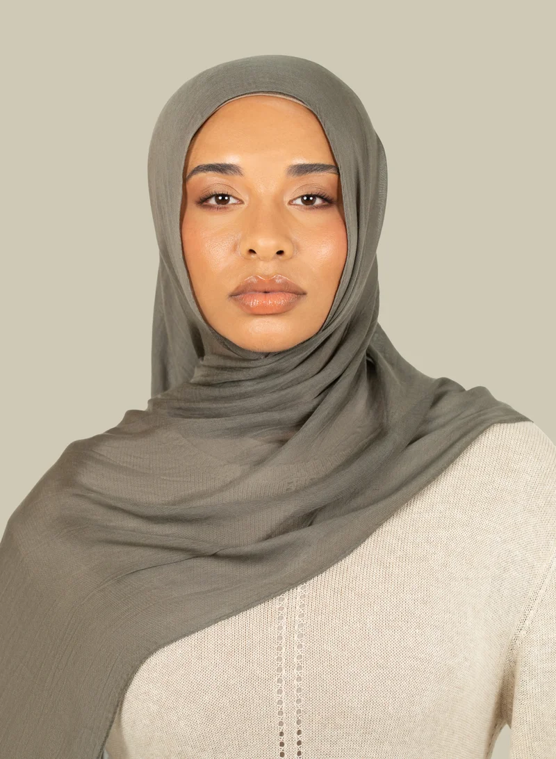 سيلكروز حجاب مودال بنسيج دقيق بالفحم