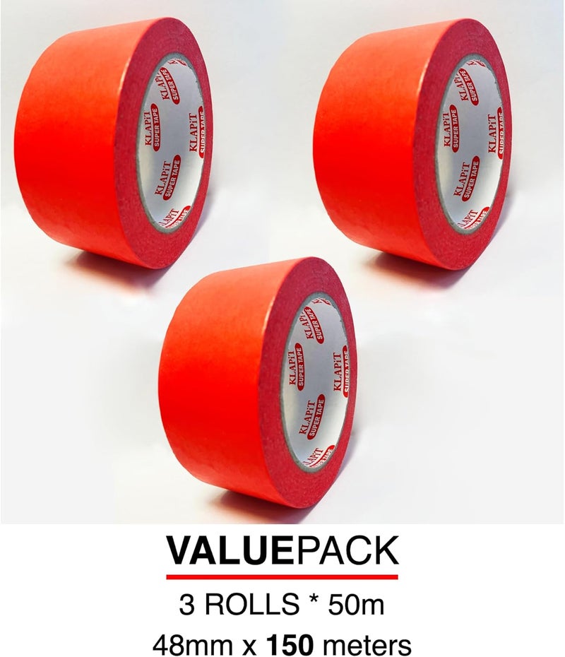 KLAPiT Waterproof Masking Tape - 1 Inch x 50m - Image 2