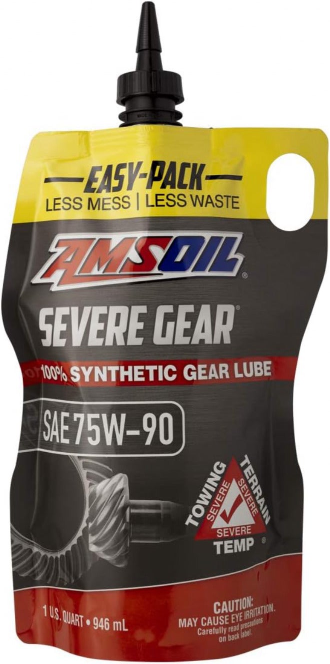 Amsoil Severe Gear Lube 75W-90 1 Quart All condition resistant crafted quality