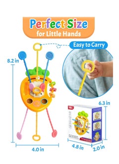 mriya Teething Silicone Baby Toys Moe Rabbit Carrot Sensory Toys For 18+ months  - Image 5