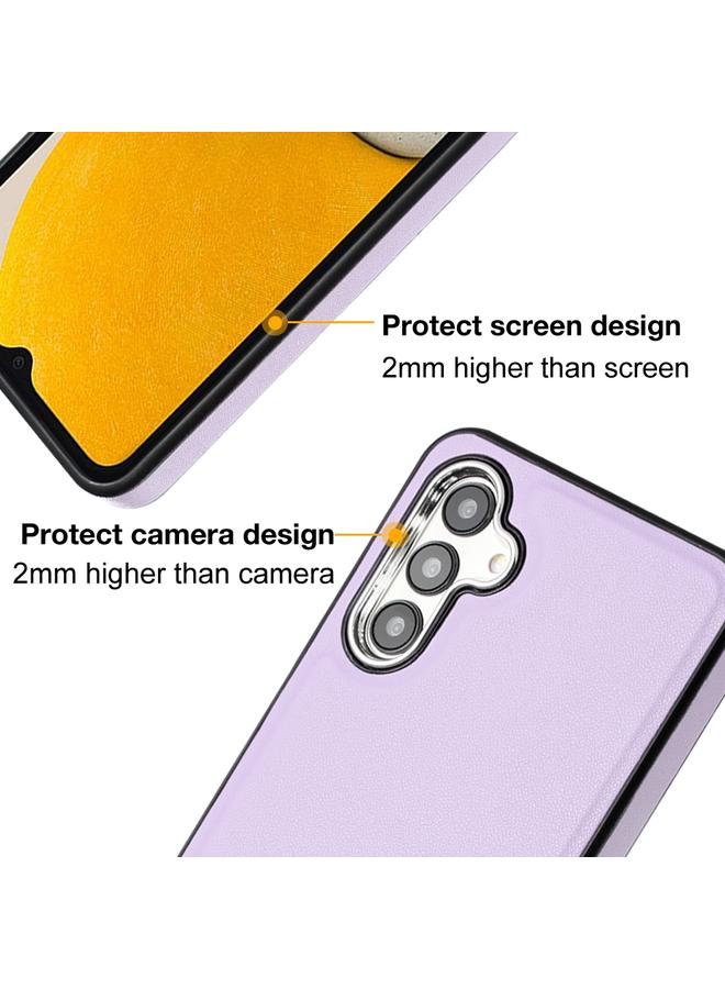 اس-توب جراب لهاتف Samsung Galaxy A24 4G مصنوع من الجلد بتغطية كاملة - Image 4