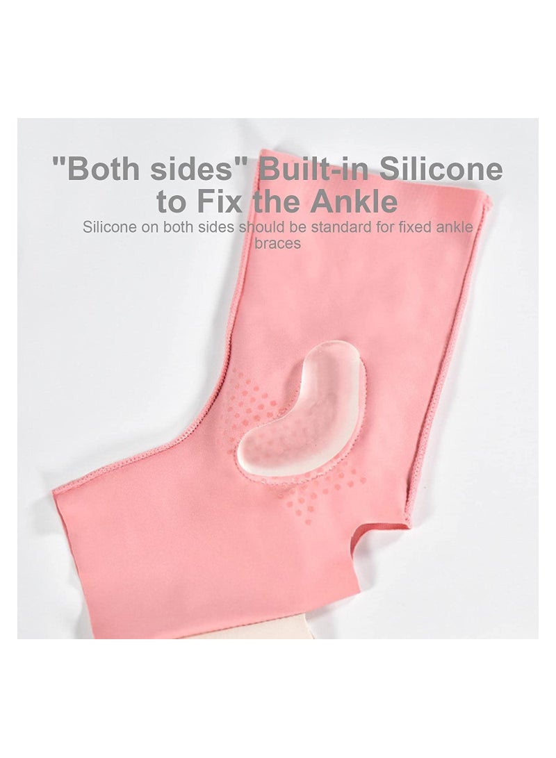 SYOSI Ankle Support Brace Foot Sleeve Ankle Brace for Arch Adjustable Ankle Support Football Basketball Volleyball Running For Sprained Foot Tendonitis Plantar Fasciitis - Image 5