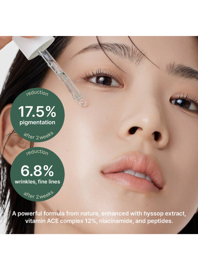 arencia سيروم هيبوس غلو، 10% نياسيناميد، 12% فيتامين A، C، E - سيروم مرطب، مرطب، مضاد للشيخوخة لبشرة زجاجية كورية - Image 4