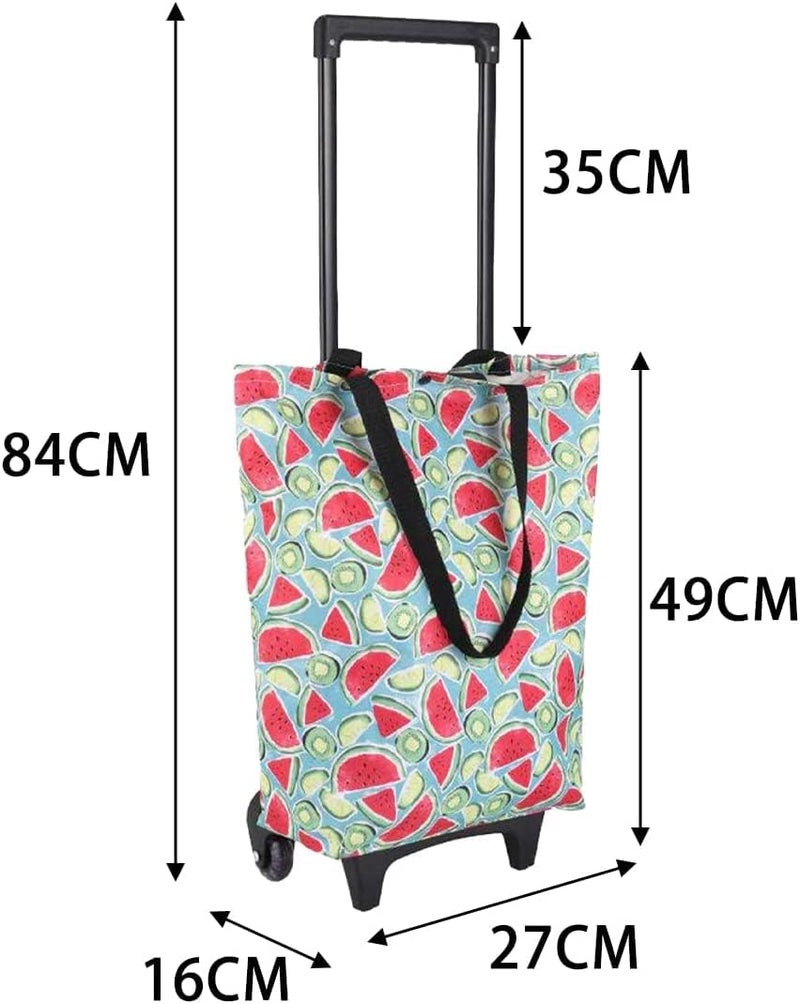 [Store exclusive new item] Portable Foldable Shopping Trolley Bag Reusable Oxford Cloth Shopping Bag Portable Lightweight Shopping Cart with Collapsible Wheels to Save Force Camping Easy Storage Expert recommended Fast delivery across KSA Ideal for Gulf daily life Full buyer satisfaction Safe material Quality guaranteed Comfy family pick Modern stylish design Easy for adults & kids High demand product End season clearance First batch available Seasonal discount Meet international specs 5-star rated item Well-received bestseller Saudi market essential Exclusive new launch Customers' first choice Temporary in stock High durability Save time & effort Carefully selected material Very popular product - Image 1