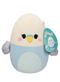 Squishmallows SQUISHMALLOWS - Tycho Blue and White Parakeet  - Image 1