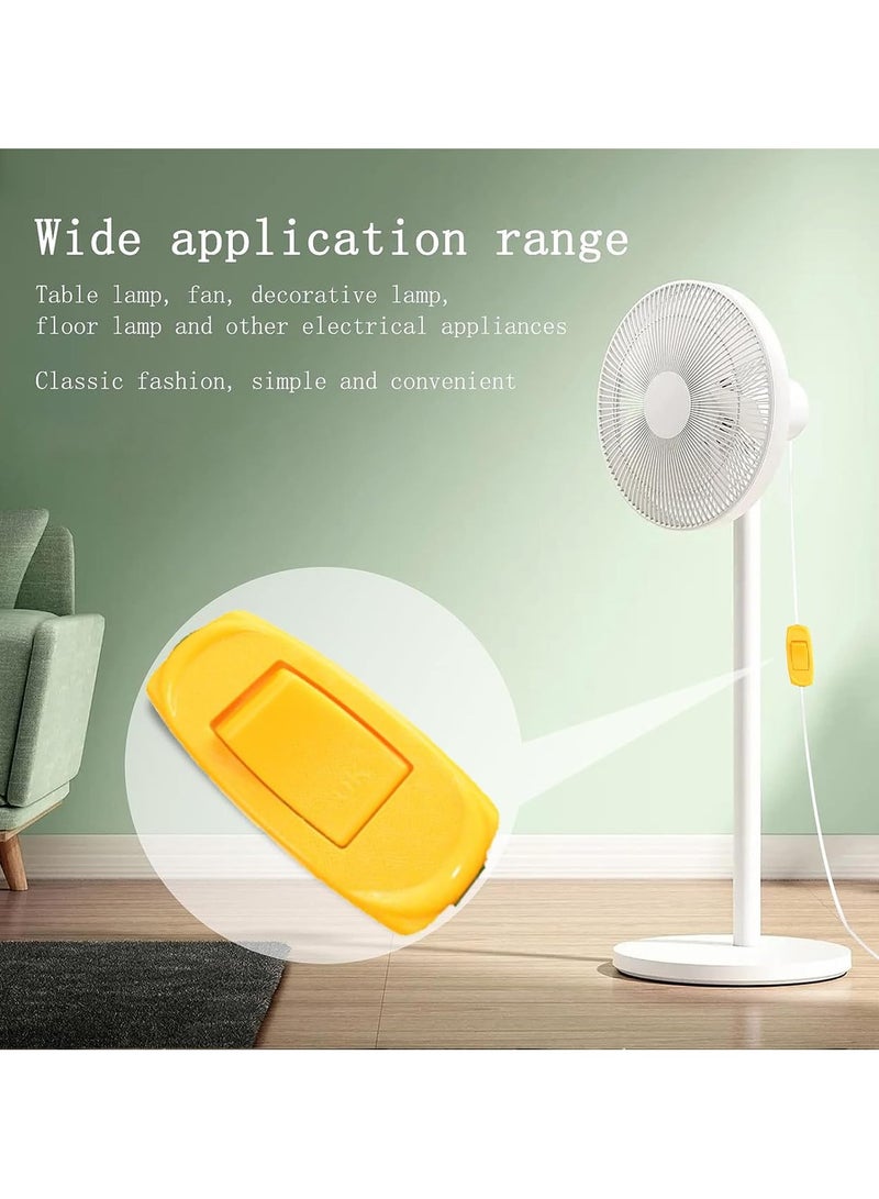 On/off lamp switch for small appliances or bedroom table lamp, 6 amp, built-in cord switch (1) - Image 2