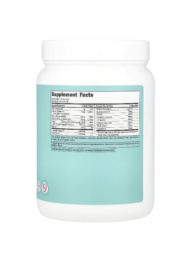 Nutricost Nutricost, Women, Pre-Workout Complex With Vitamin B12 & Folate, Peach Mango, 1.5 lb (696 g)  - Image 2