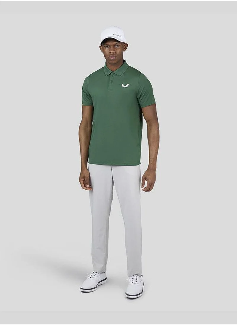 كاستور Men's Breathable Polo- Green