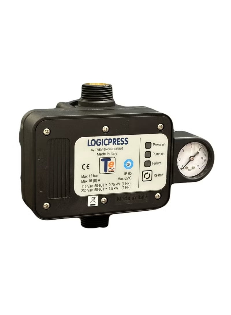 TREVI Water pressure regulator 12 Bar automatic pump - Image 1