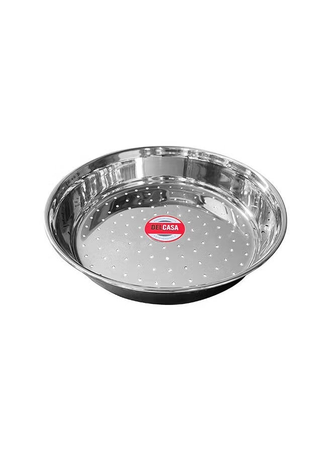 DELCASA Steamer Plate 24cm Stainless Steel Steamer Tray DC2796  - Image 3