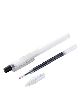 Smooth Writing Gel Pens - 10-Pack of 0.5mm Fine Point Black Ink for Office and Study - view 2