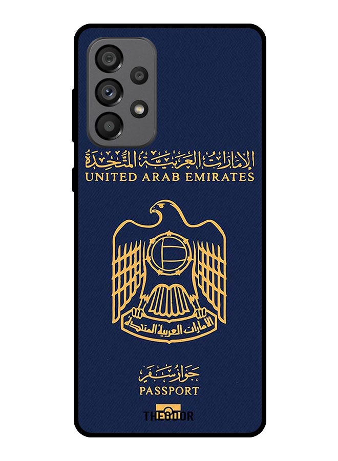 Theodor Protective Case Cover For Samsung Galaxy A33 5G    Uae Passport 2 - Image 1