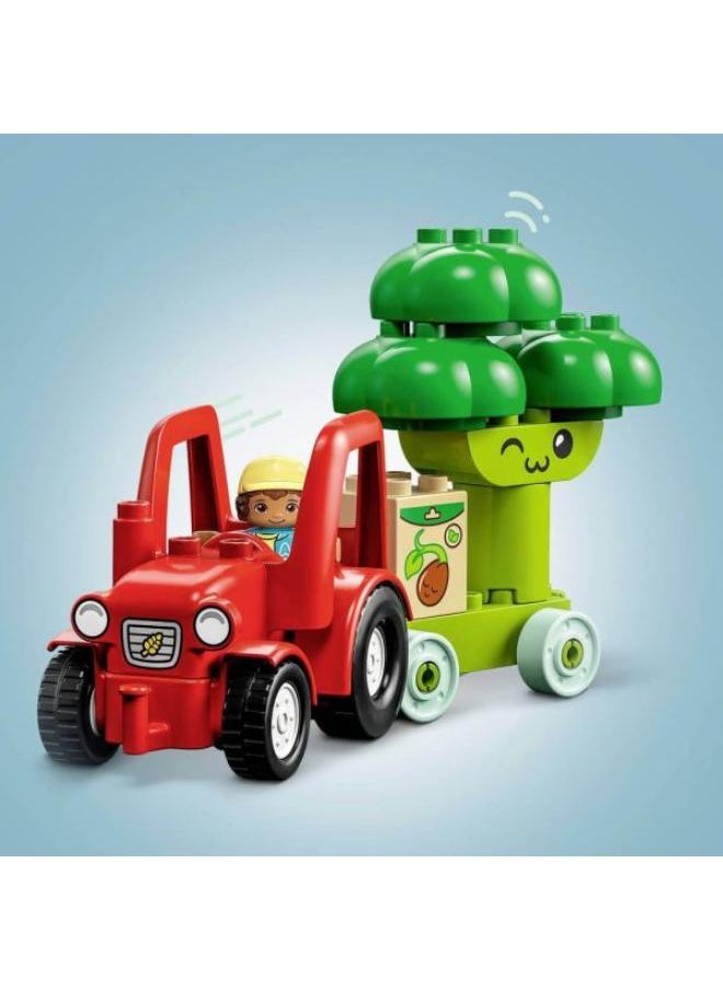 LEGO Fruit and Vegetable Tractor Building Toy - 18 PCS  - Image 3