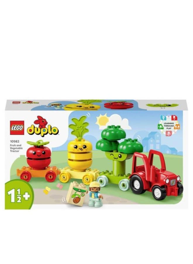 LEGO Fruit and Vegetable Tractor Building Toy - 18 PCS  - Image 4