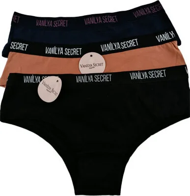 لينوتي Women's Cotton Slip Panties3-pack KLS01