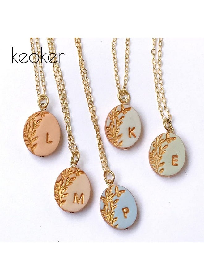 Keoker - Letter Stamps For Clay Pottery Stamps For Clay With Double Small Alphabet Also Used As Cookie Stamps Letters & Clay Letter Stamps - Image 1