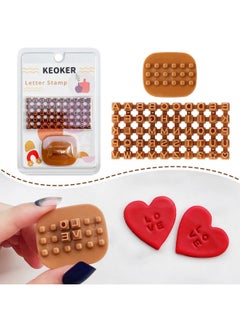 Letter Stamps For Clay Pottery Stamps For Clay With Double Small Alphabet Also Used As Cookie Stamps Letters & Clay Letter Stamps