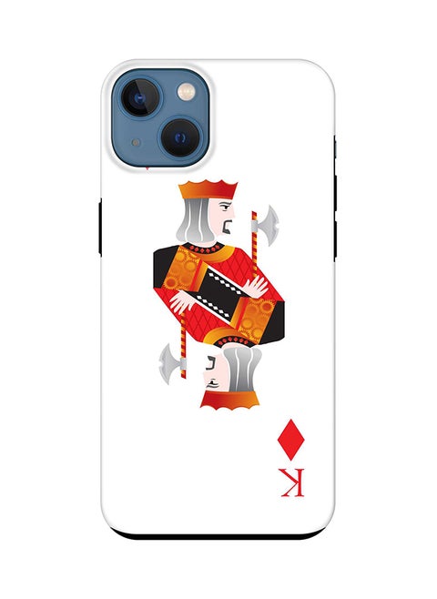 Tough Pro Series Case for Apple iPhone 14 Plus Case Dual Layer hybrid PC & TPU Customized Mobile Cover Shield with inner TPU protection Matte Finish - King Of Diamonds