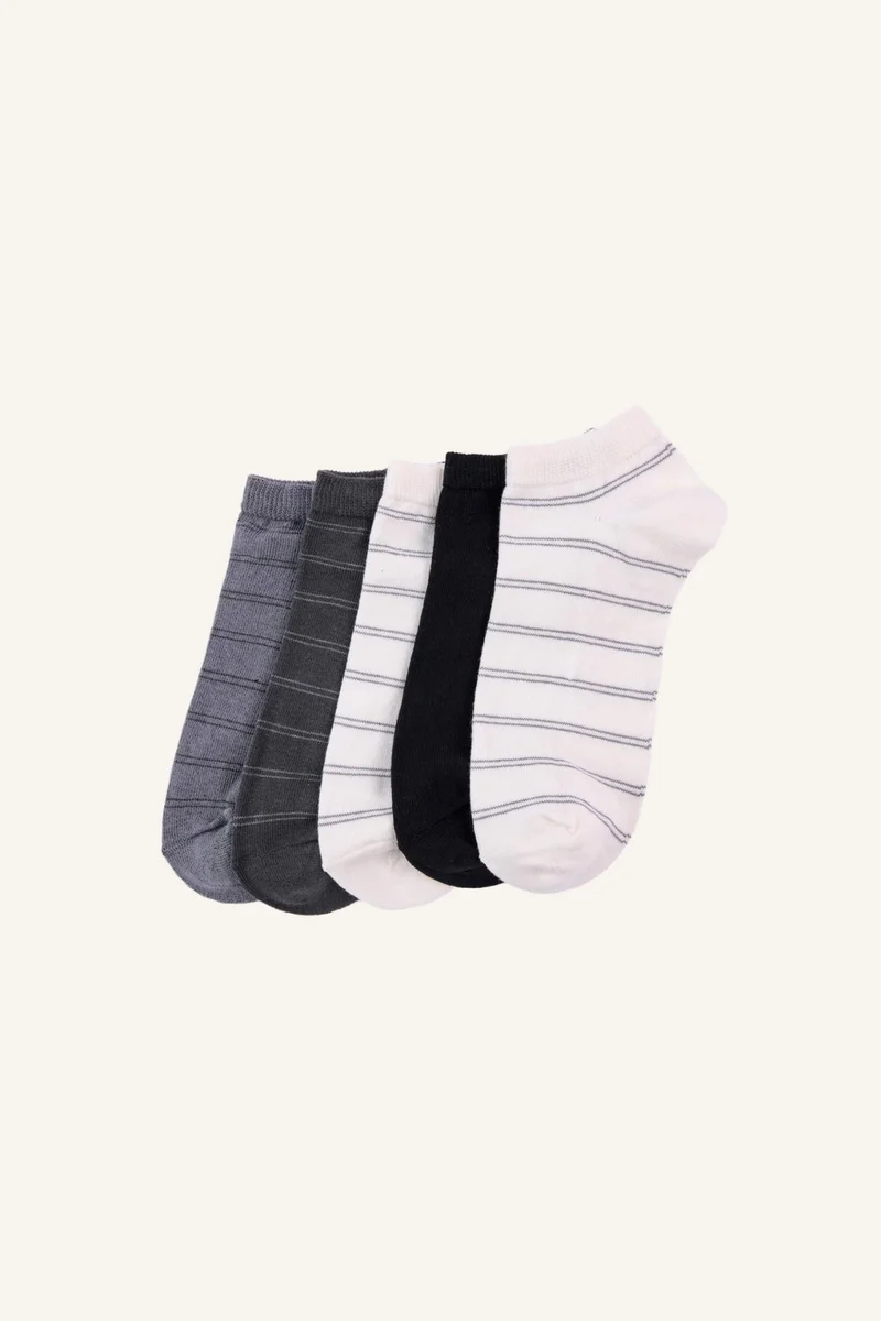 Man 5 Piece Short Socks