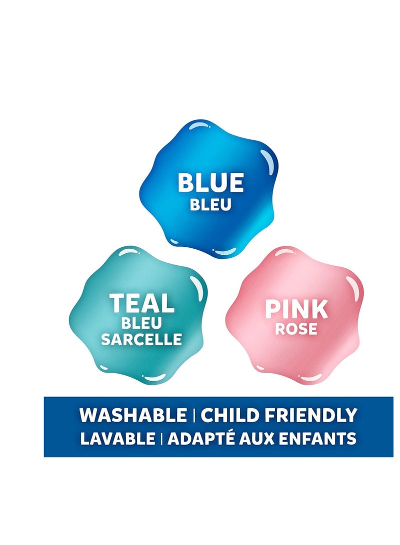 Elmers Elmer's Metallic PVA Glue | Teal | 147 mL | Washable & Kid Friendly | metallic glue for eye-catching arts| Great for Making Slime Pack of -1 - Image 2