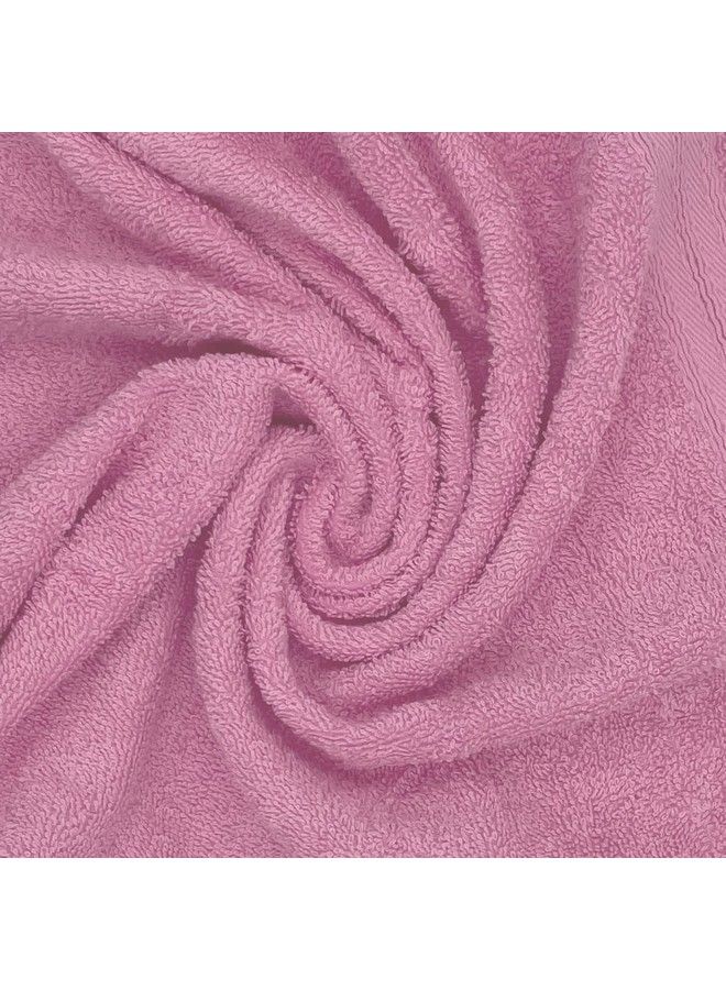 Sassoon Anatolia 1 Piece Cotton Face Towel Hanky In 500 Gsm (30Cm X 30Cm) Pink - Image 4