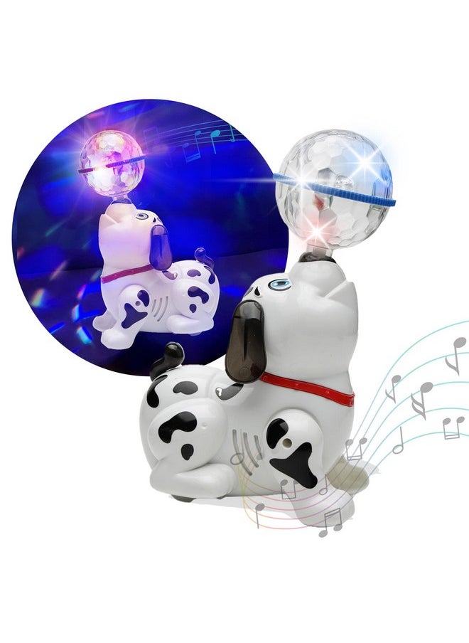 Gooyo Gooyo 360 ° Rotating Dancing Dog Toy with LED Flashing Lights & Dynamic Sound for Kids  - Image 1