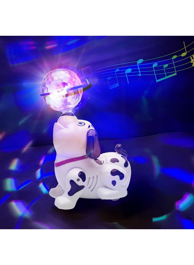 Gooyo Gooyo 360 ° Rotating Dancing Dog Toy with LED Flashing Lights & Dynamic Sound for Kids  - Image 3