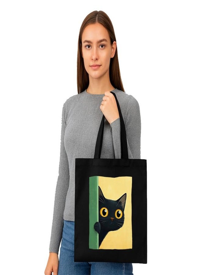 PrintingZone Printed Tote Bag For Women| Women’s Fashion Canvas Printed Bag - Long Handles - Image 2