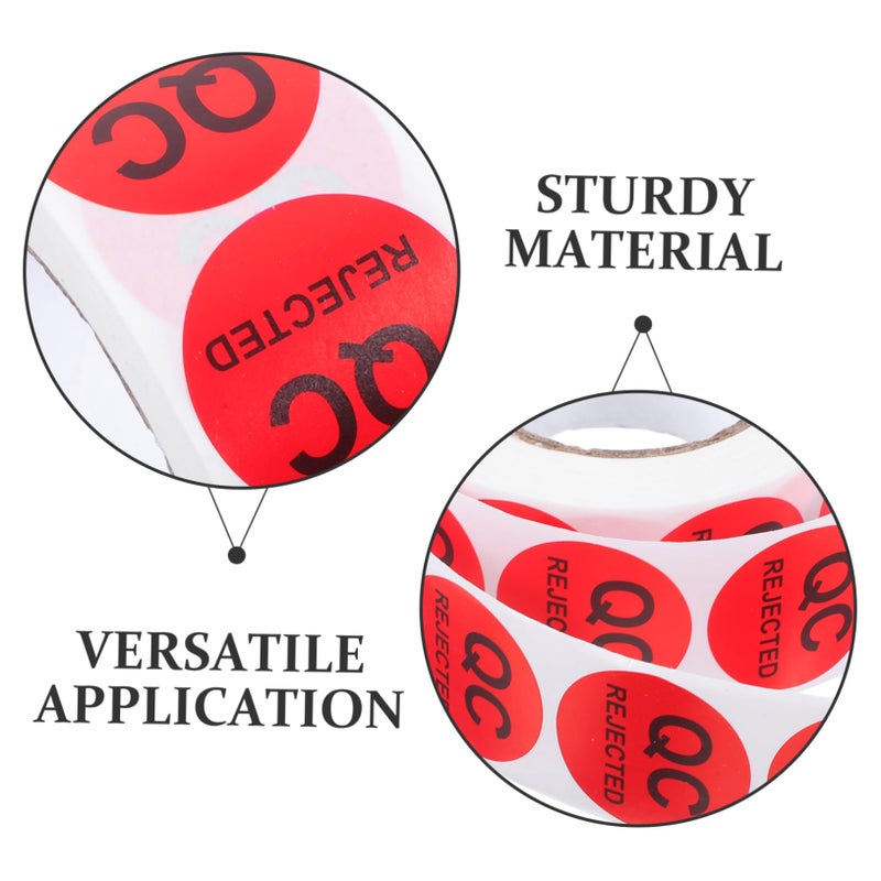 Quality Inspection Stickers Adhesive Labels for Shipping Inventory QC Decals - Image 4