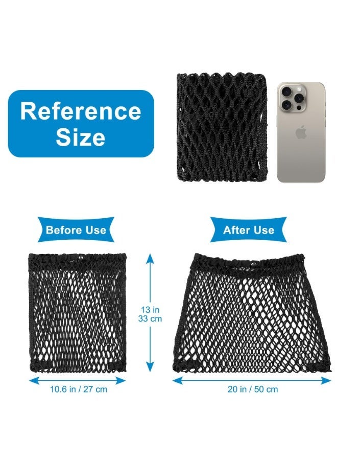 Universal Stroller Organizer Mesh Bag, Adjustable Polyester Net Storage Caddy - Image 2