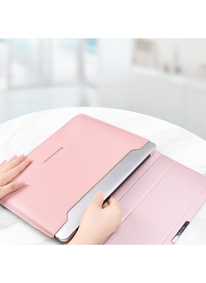 Generic - Macbook Bracket Inner Bag 13-inch Air Notebook Magnetic Bracket Bag For Apple Huawei Thin Computer Bag-Color:Black (without Accessories Package)-Applicable Model:16/17 Inches - Image 1