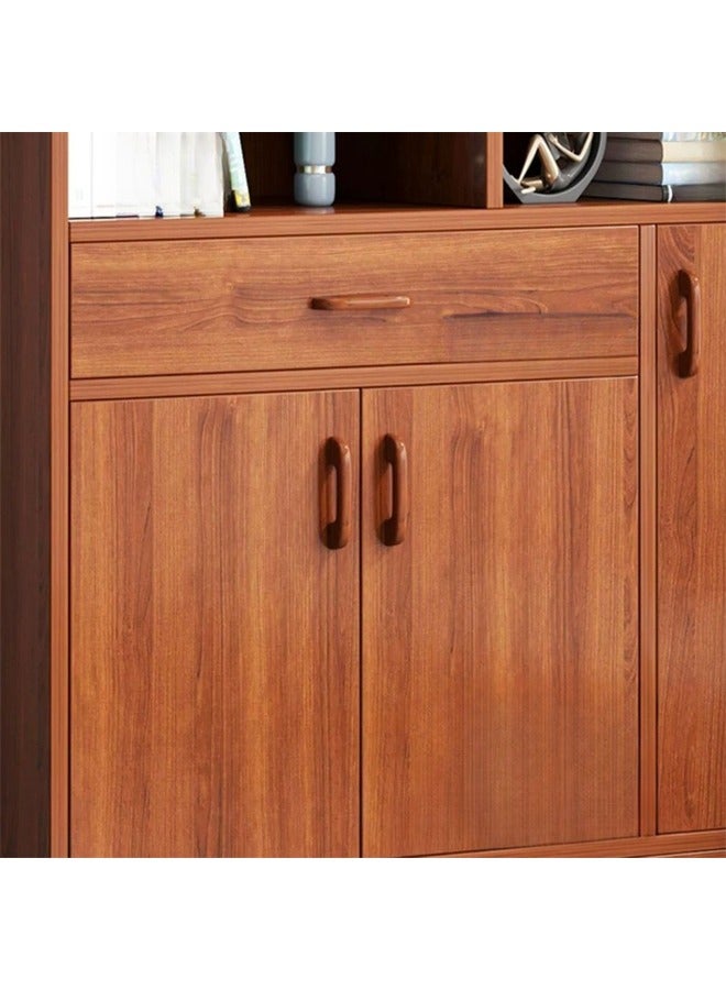 keke Multi-Layer Storage Bookshelf Rack Stylish Living Room Home Storage & Display Cabinet - Image 4