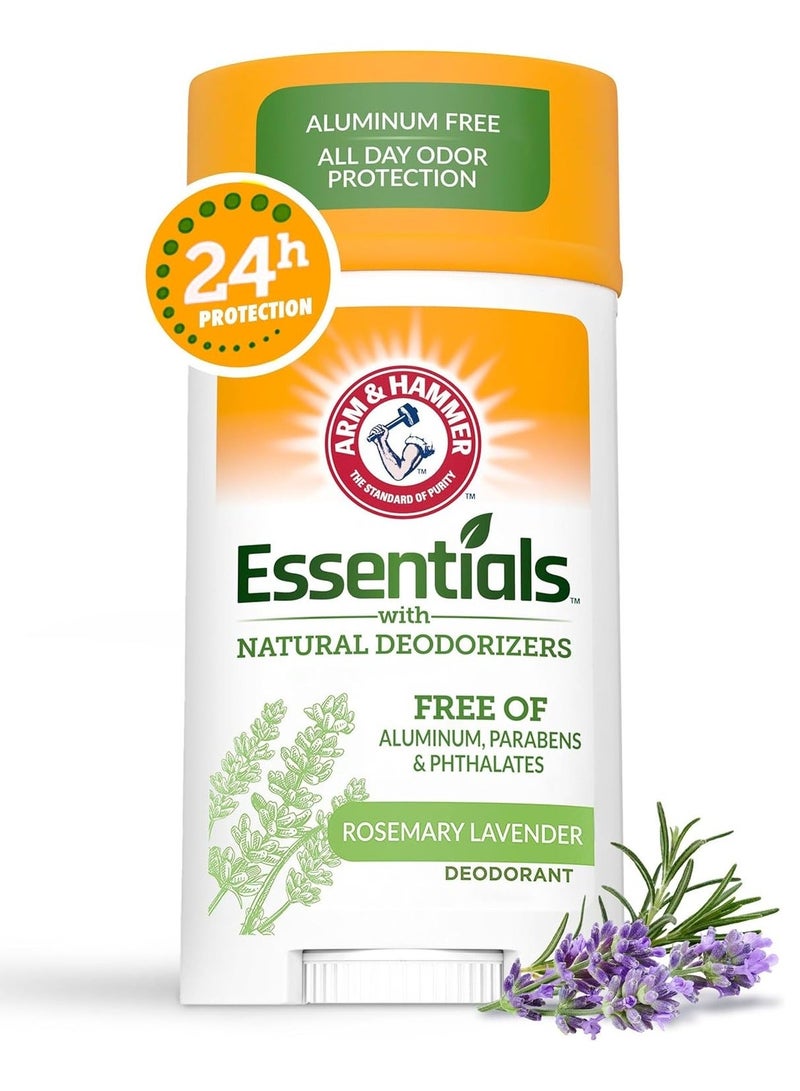 Arm & Hammer Essentials with Natural Deodorizers Deodorant Rosemary Lavender  71gm - Image 2