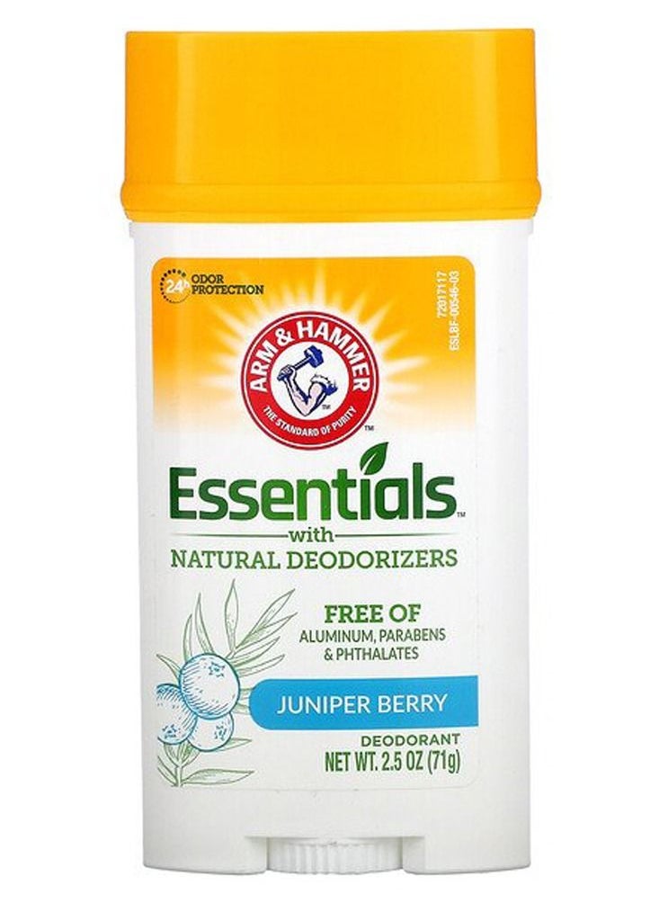 Arm & Hammer - Essentials with Natural Deodorizers Deodorant Juniper Berry 71g - Image 1