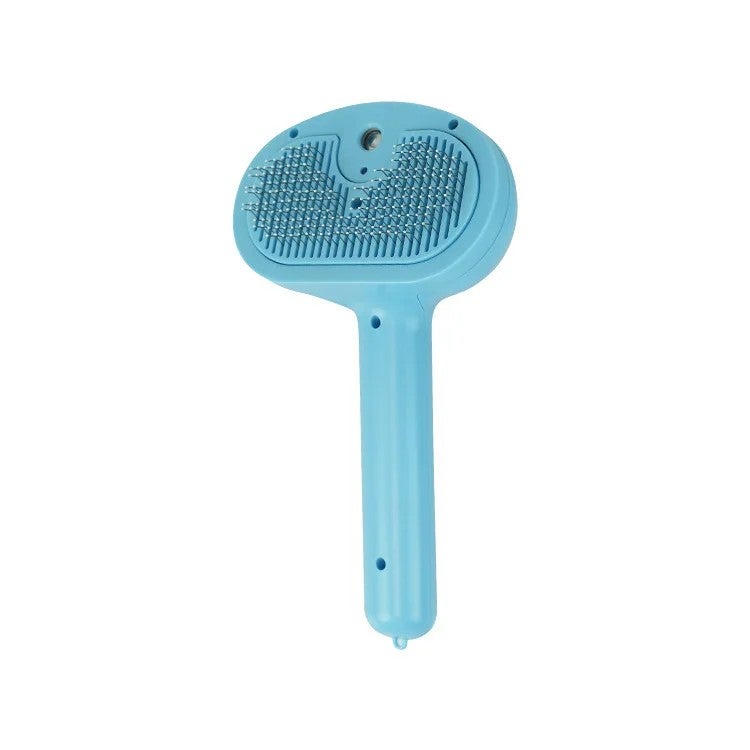 Bluejw YOSHI Electric Cat Grooming Brush - Self Cleaning Steam Brush for Cats - Water Spray & Hair Removal Comb - Pet Brushes - Image 1