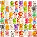 LiYiQ 48Pcs Animal Squishy Toys Stress Balls for Adults Squishy Fidget Toys Desk Pets Fidget Pack Bulk with Squishy Monkey Cat Dog Squishy Balls Party Favors Goodie Bag Stuffers for Classroom Exchange - Image 3