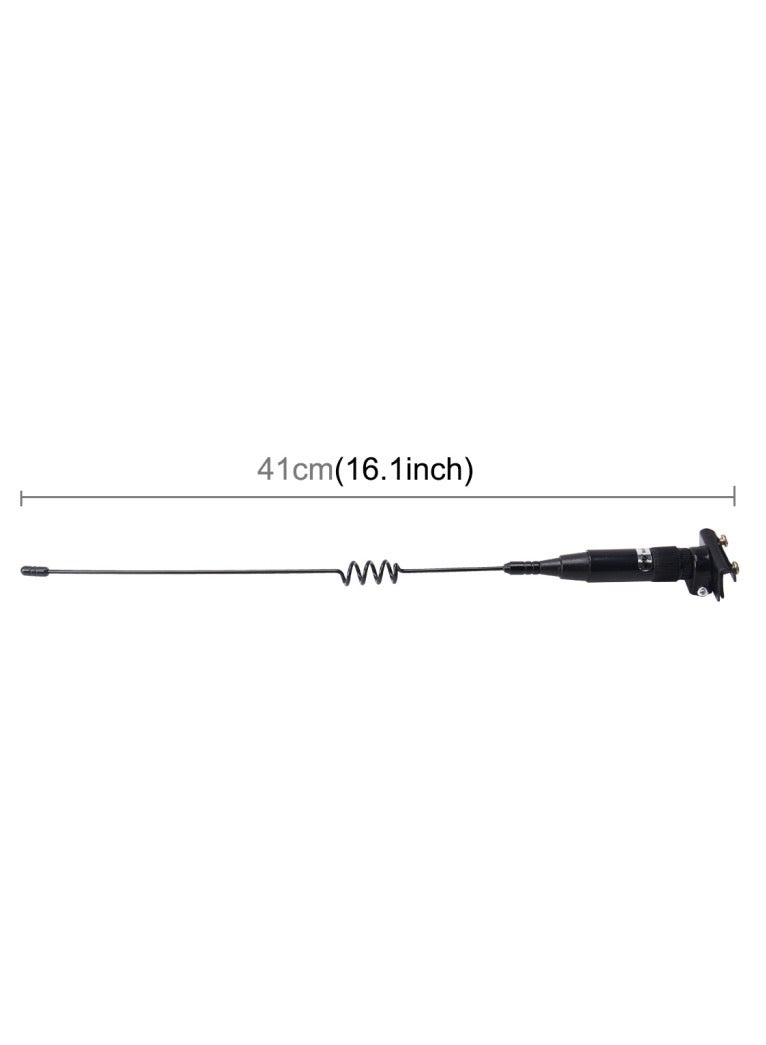 Universal Car Decoration Extensile Aerial Clip Side Car Modified To Remove Static Electricity Aerial, Length: 41cm (Silver) - Image 3