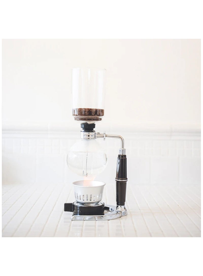 Hario Technica Syphon Coffee Maker - 5 Cup - Made of Glass - Image 2