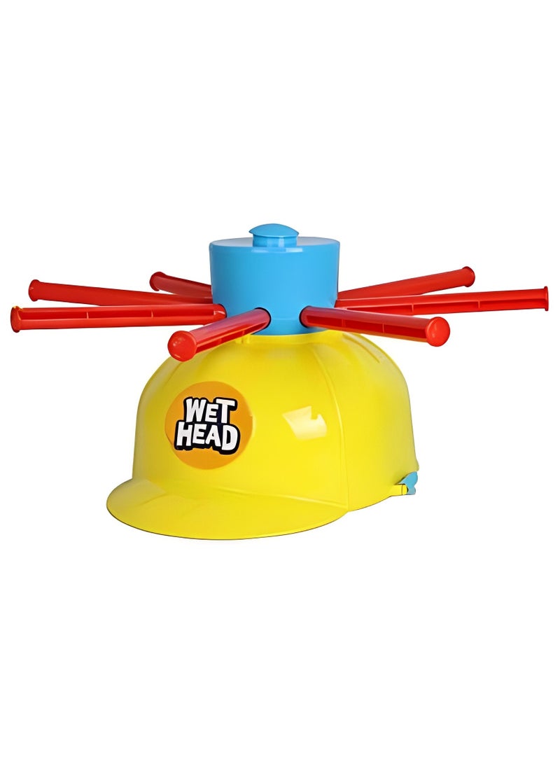 Wet Head Game, Water Roulette Game for Kids and Adults, Water Play Hat, Non-toxic and Tasteless Children's Hat Toy with Water Squirling Game Record, Play with Friends and Families  - Image 2